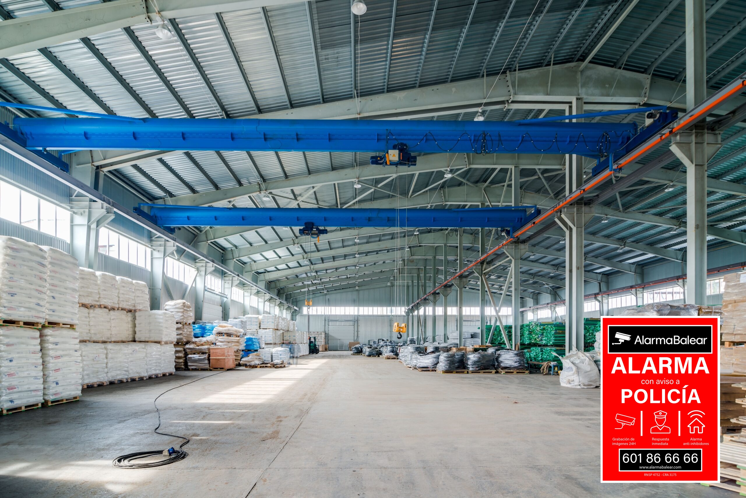 alarmas naves industriales mallorca